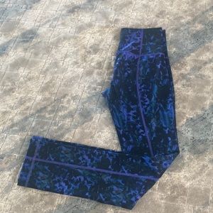 Lululemon Yoga Pant Size 6 Multi Color Purple